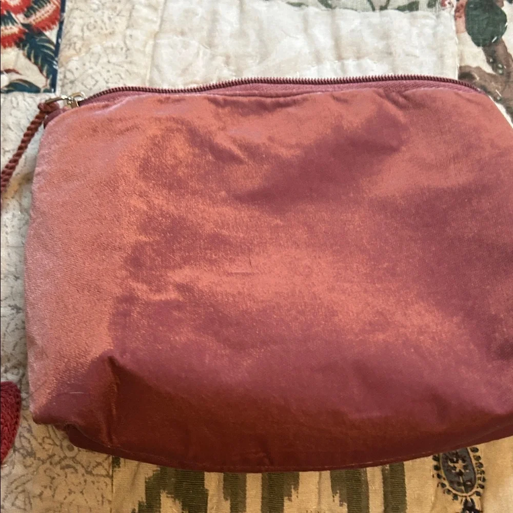Lot of two Paris themed cosmetic bags